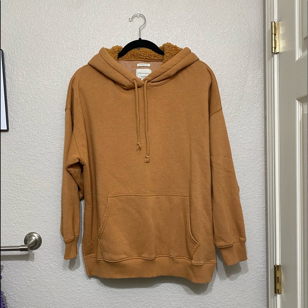 American Eagle Oversized Sherpa Lined Hoodie